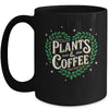 Plants & Coffee Funny Gardening Plant Garden Lover Gardener Mug | teecentury
