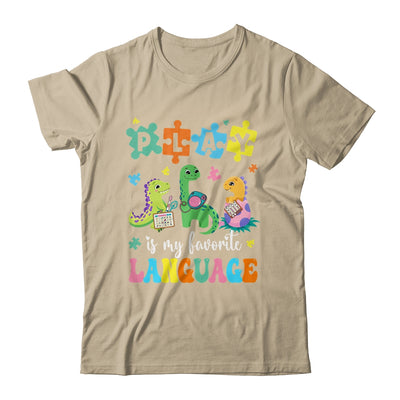 Play Is My Favorite Language Dinosaurs Speech Therapy SLP Shirt & Tank Top | teecentury