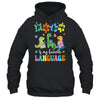 Play Is My Favorite Language Dinosaurs Speech Therapy SLP Shirt & Tank Top | teecentury