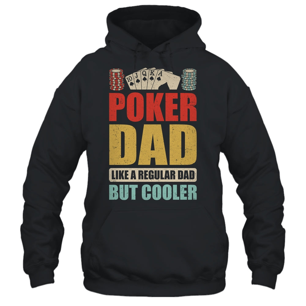 Poker Dad Funny Men Casino Play Card Gambler Poker Gambling Shirt & Tank Top | teecentury