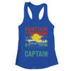 Pontoon Captain Vintage Boat Boating For Men Women Shirt & Tank Top | teecentury