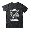 Pontoon Queen For Women Funny Pontoon Boat Party Accessories Shirt & Tank Top | teecentury