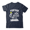 Pontoon Queen For Women Funny Pontoon Boat Party Accessories Shirt & Tank Top | teecentury