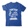 Pontoon Queen For Women Funny Pontoon Boat Party Accessories Shirt & Tank Top | teecentury