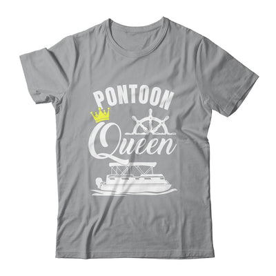Pontoon Queen For Women Funny Pontoon Boat Party Accessories Shirt & Tank Top | teecentury