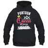 Pontoon Queen For Women Funny Pontoon Boat Pontooning Party Shirt & Tank Top | teecentury