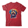 Poodle Mom Lover Puppy Dog Watercolor Tie Dye Painting Shirt & Tank Top | teecentury