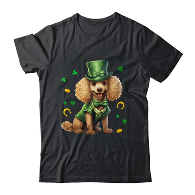 Poodle St Patricks Day Leprechaun Shamrock Irish Shirt & Hoodie | teecentury