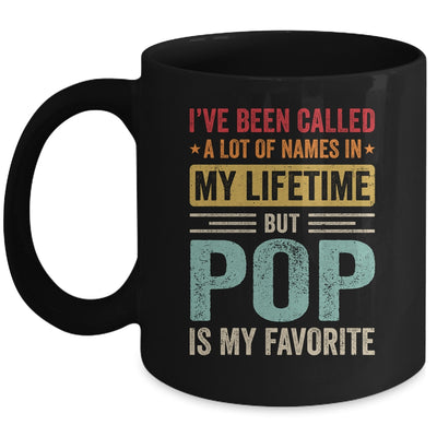 Pop Is My Favorite Name Funny Father's Day Pop Mug | teecentury