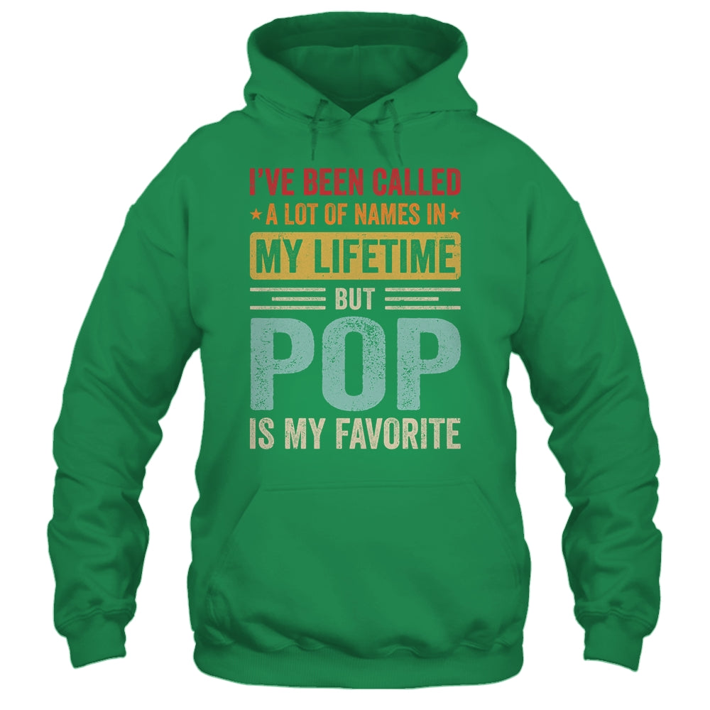Pop Is My Favorite Name Funny Father's Day Pop Shirt & Hoodie | teecentury