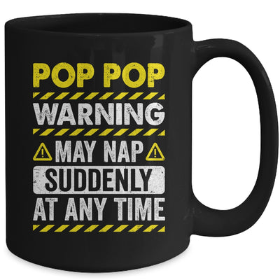 Pop Pop Art For Grandpa From Grandkids Fathers Day Pop Pop Funny Mug | teecentury