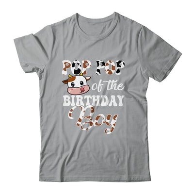 Pop Pop Of The Birthday Boy Cow Farm 1st Birthday Boy Shirt & Hoodie | teecentury