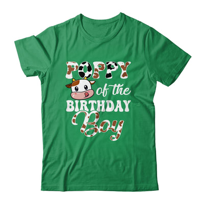 Poppy  Of The Birthday Boy Cow Farm 1st Birthday Boy Shirt & Hoodie | teecentury