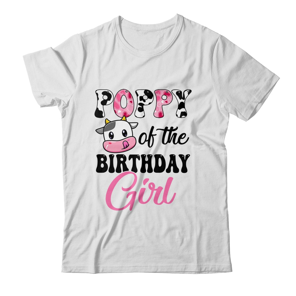 Poppy  Of The Birthday Girl Cow Farm 1st Birthday Girl Shirt & Hoodie | teecentury