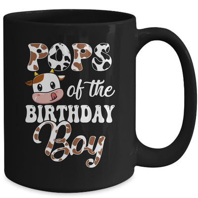 Pops Of The Birthday Boy Cow Farm 1st Birthday Boy Mug | teecentury