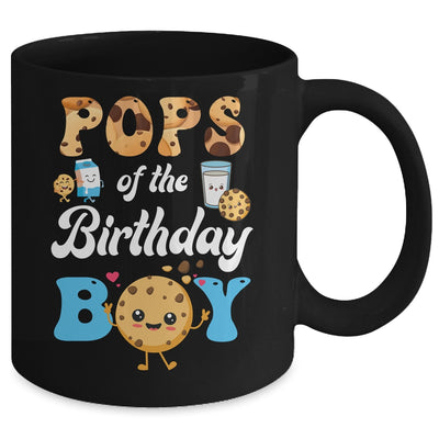 Pops Of The Birthday Boy Milk And Cookies 1st Birthday Mug | teecentury