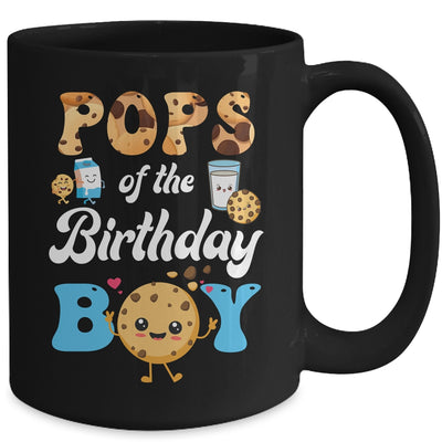 Pops Of The Birthday Boy Milk And Cookies 1st Birthday Mug | teecentury