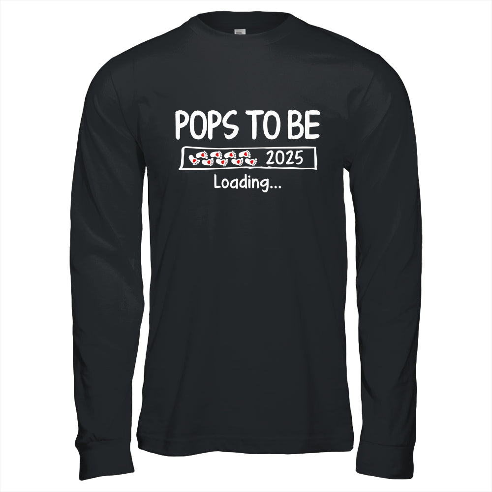 Pops To Be 2025 Loading Promoted To Pops Est 2025 Shirt & Hoodie | teecentury