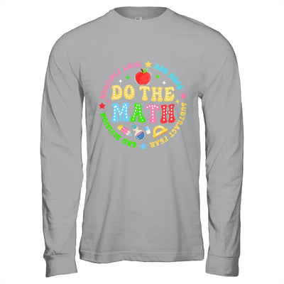 Positive Quote Inspiring Slogan Love Hope Fear Do The Math Shirt & Hoodie | teecentury