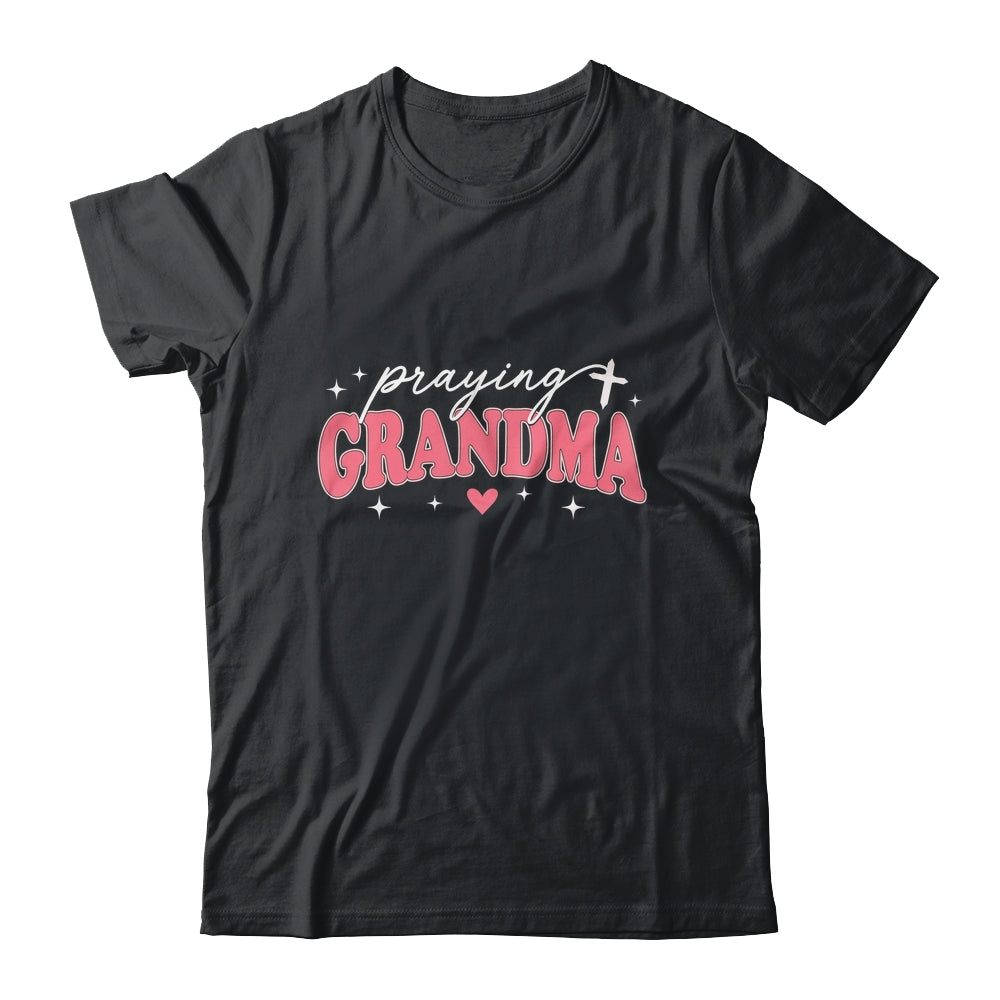 Praying Grandma Christian Faith Family Love Mother'S Day Shirt & Tank Top | teecentury