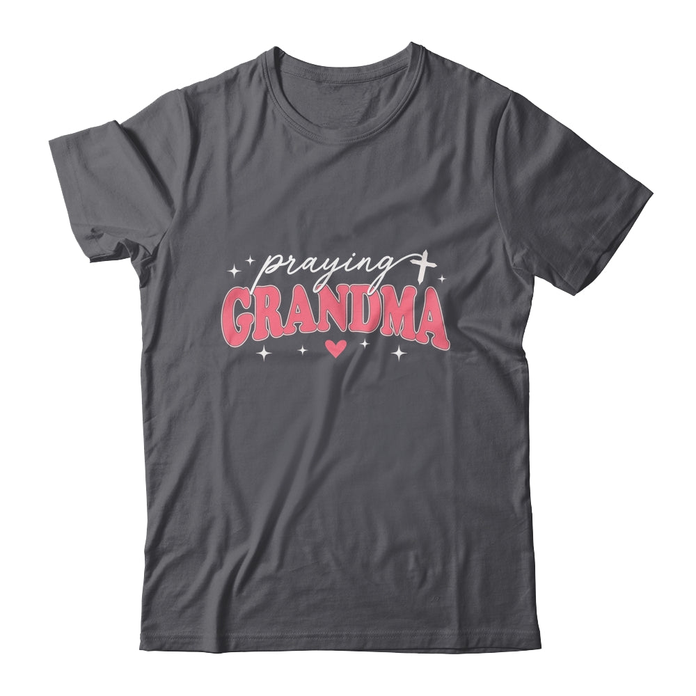 Praying Grandma Christian Faith Family Love Mother'S Day Shirt & Tank Top | teecentury