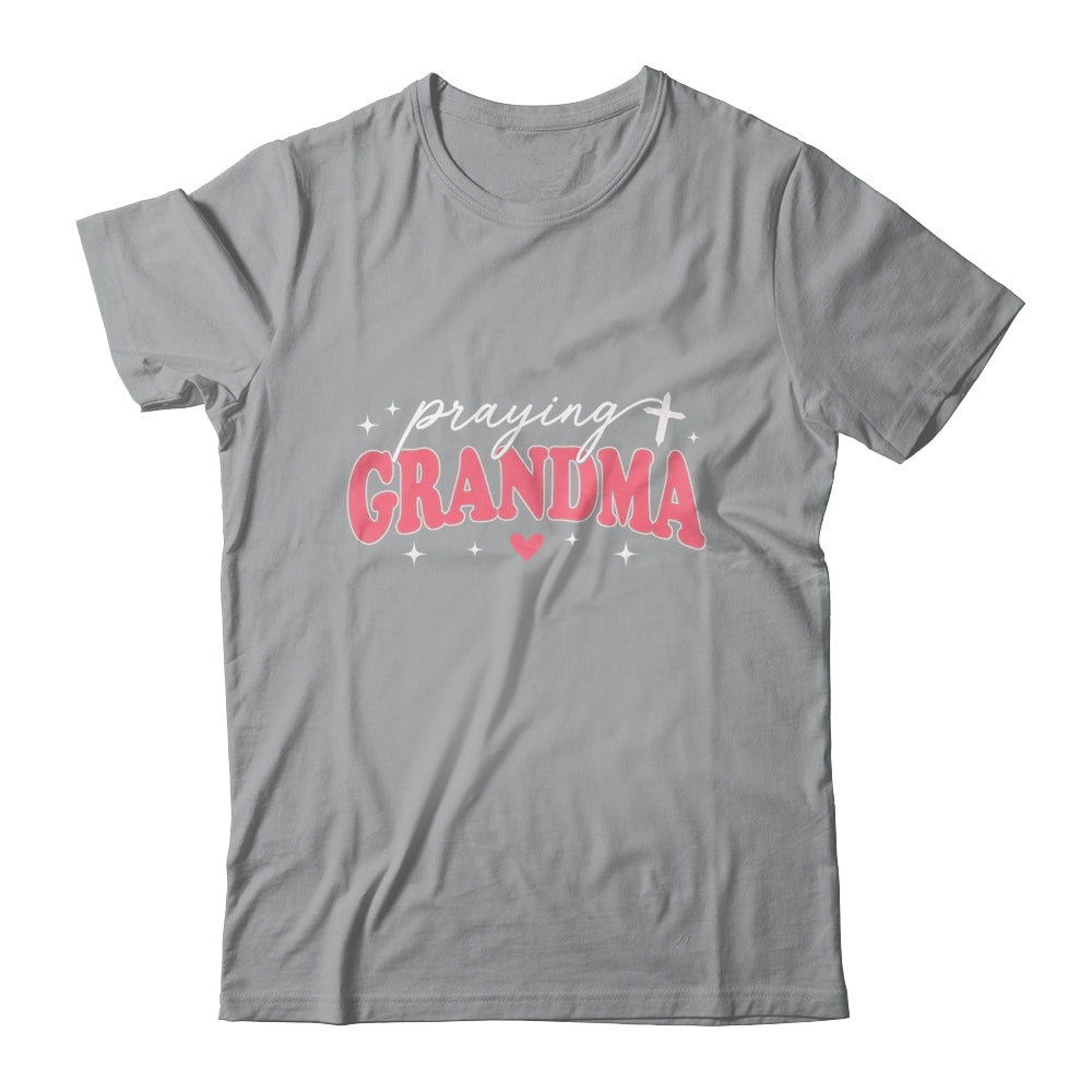 Praying Grandma Christian Faith Family Love Mother'S Day Shirt & Tank Top | teecentury