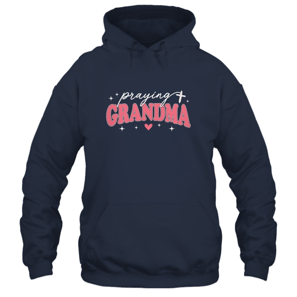 Praying Grandma Christian Faith Family Love Mother'S Day Shirt & Tank Top | teecentury
