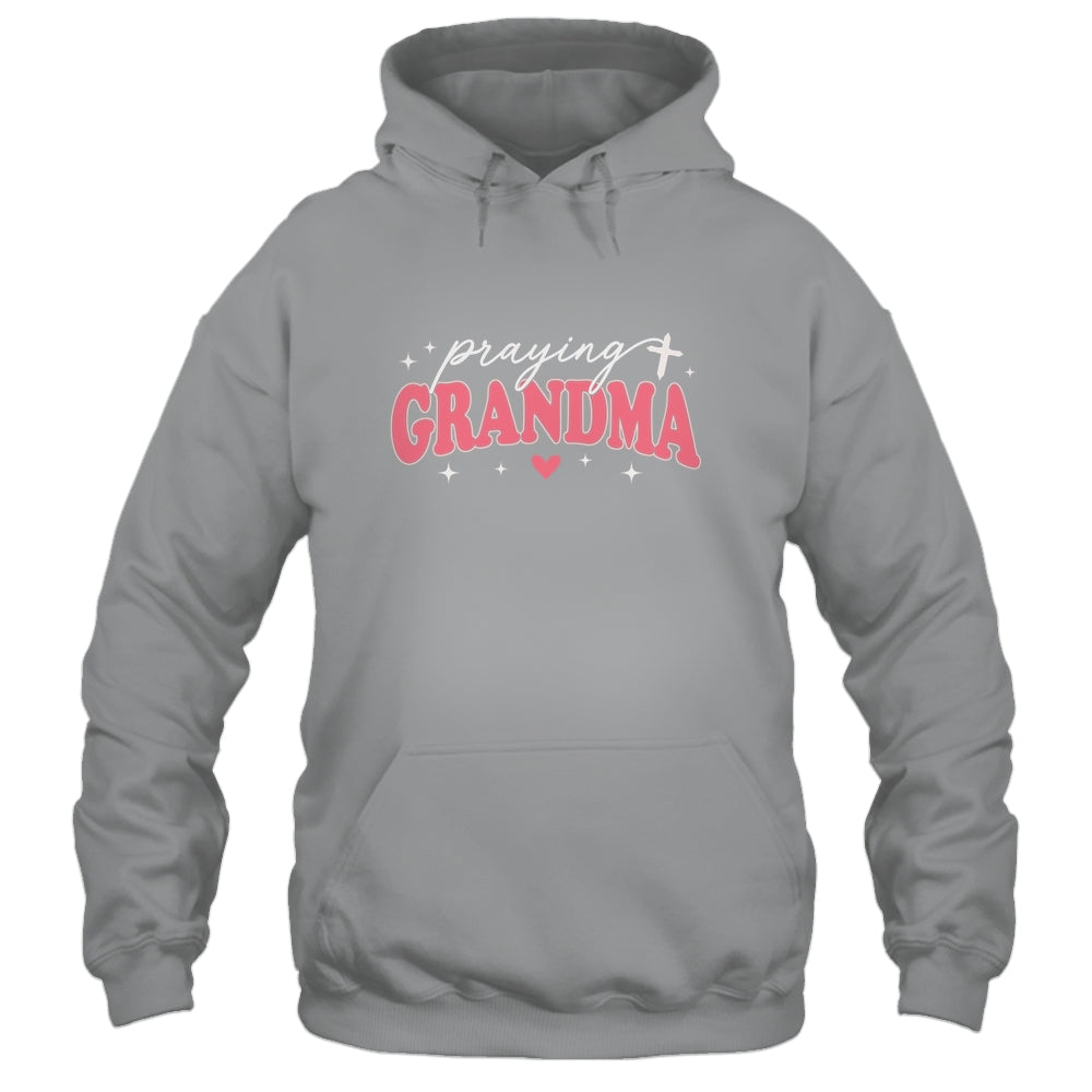 Praying Grandma Christian Faith Family Love Mother'S Day Shirt & Tank Top | teecentury