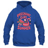 Pregnant Girl Summer Pregnancy Announcement Reveal Baby Shirt & Tank Top | teecentury