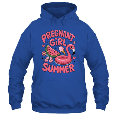 Pregnant Girl Summer Pregnancy Announcement Reveal Baby Shirt & Tank Top | teecentury
