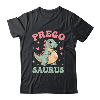 Pregosaurus Cute Retro Mommy Dinosaur Pregnancy Announcement Shirt & Hoodie | teecentury