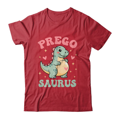 Pregosaurus Cute Retro Mommy Dinosaur Pregnancy Announcement Shirt & Hoodie | teecentury