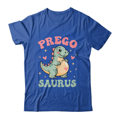 Pregosaurus Cute Retro Mommy Dinosaur Pregnancy Announcement Shirt & Hoodie | teecentury