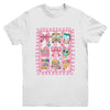 Preppy Back To School Coquette First Day Of School Bus Youth Shirt | teecentury