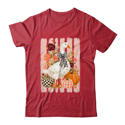 Preppy Fall Autumn Silly Goose Pumpkin Thanksgiving Coquette Shirt & Sweatshirt | teecentury
