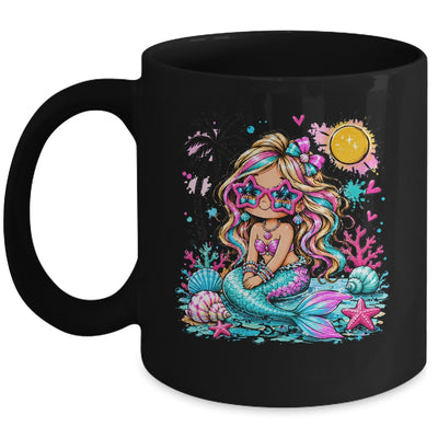Preppy Mermaid Beach Summer Cute Vacation Girl Women Mug | teecentury