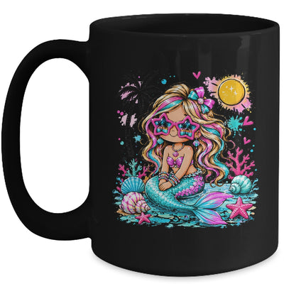 Preppy Mermaid Beach Summer Cute Vacation Girl Women Mug | teecentury