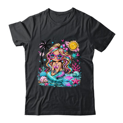 Preppy Mermaid Beach Summer Cute Vacation Girl Women Shirt & Tank Top | teecentury