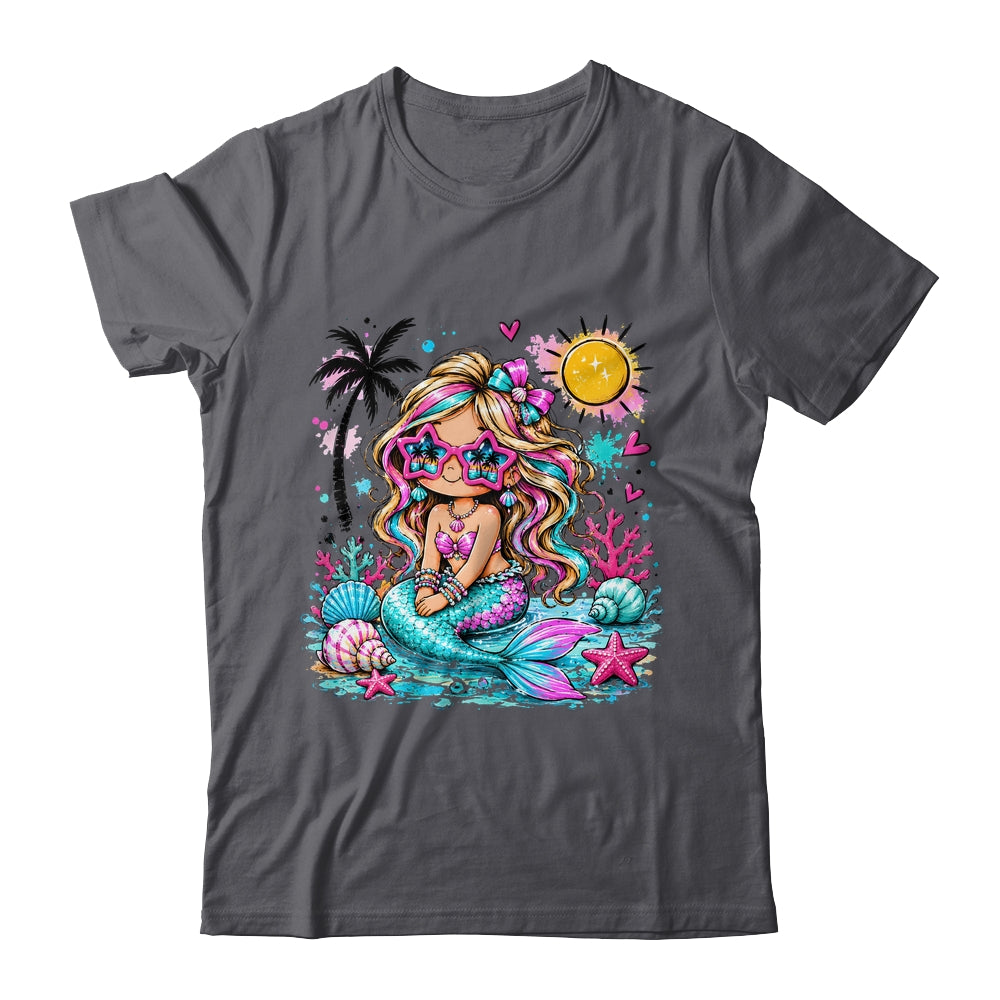 Preppy Mermaid Beach Summer Cute Vacation Girl Women Shirt & Tank Top | teecentury