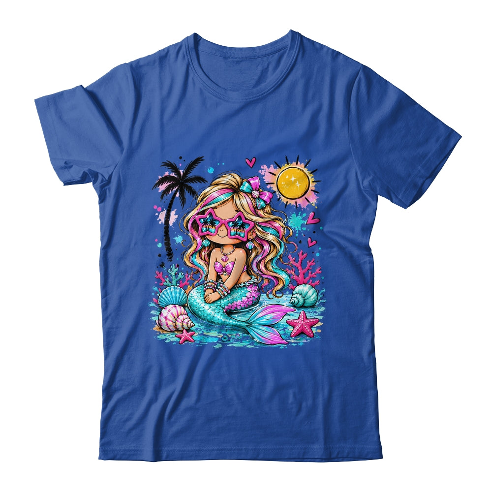 Preppy Mermaid Beach Summer Cute Vacation Girl Women Shirt & Tank Top | teecentury