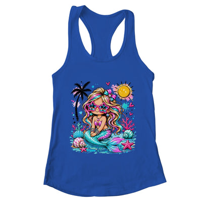 Preppy Mermaid Beach Summer Cute Vacation Girl Women Shirt & Tank Top | teecentury