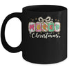Preppy Merry Christmas Girly Xmas Cute Coquette Bow Girl Mug | teecentury