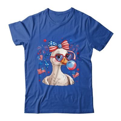 Preppy Patriotic Goose Coquette 4th Of July American Duck Shirt & Tank Top | teecentury