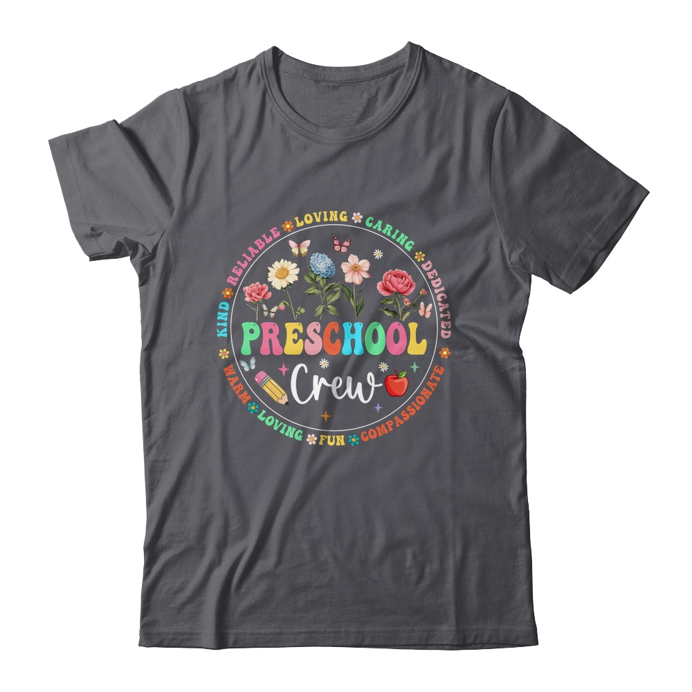 Preschool Crew Back To School Kindergarten Teacher Kids Shirt & Hoodie | teecentury