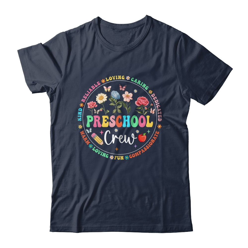 Preschool Crew Back To School Kindergarten Teacher Kids Shirt & Hoodie | teecentury