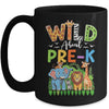 Preschool Teacher Kids Back To School Wild About Pre-k Mug | teecentury