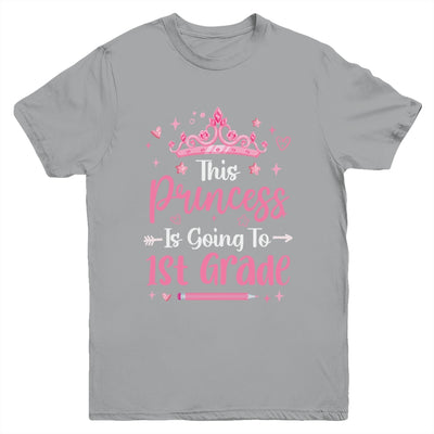 Princess Going To 1st Grade For Girls Kids Back To School Youth Shirt | teecentury
