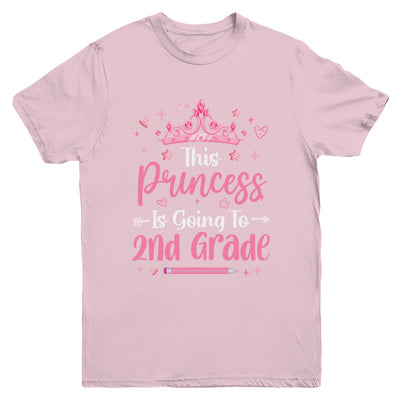 Princess Going To 2nd Grade For Girls Kids Back To School Youth Shirt | teecentury