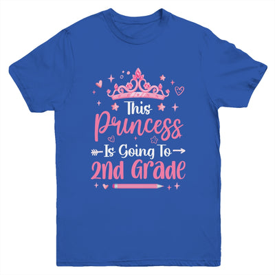 Princess Going To 2nd Grade For Girls Kids Back To School Youth Shirt | teecentury