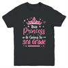 Princess Going To 3rd Grade For Girls Kids Back To School Youth Shirt | teecentury